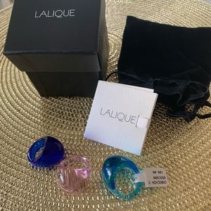 Brand new LALIQUE CABOCHON RING